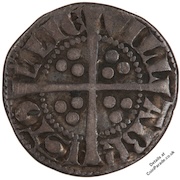 1280-1281 Penny - Class III Bristol Mint - Edward I